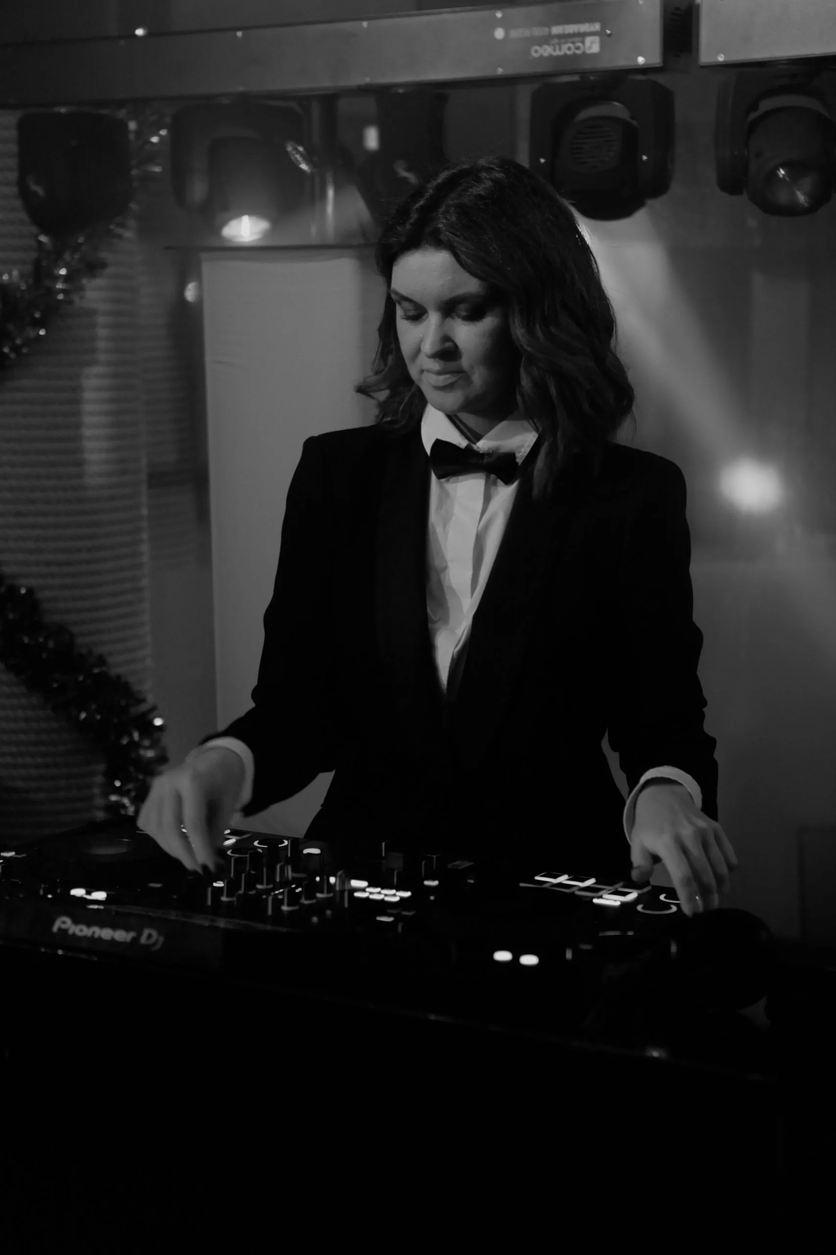 Formal gala session — black tie